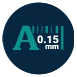 0.15mm微字符精度